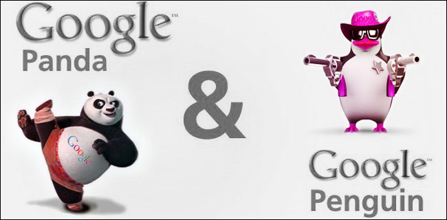 Google Panda et Google Penguin